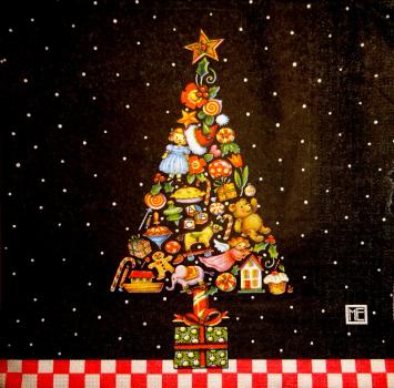 061 Christmas Tree - 3-ply (61) - ME